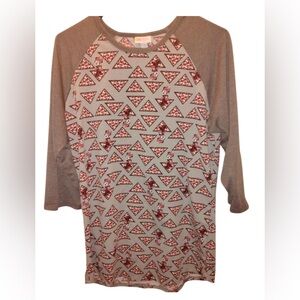 LuLaRoe 3/4 Sleeve Shirt